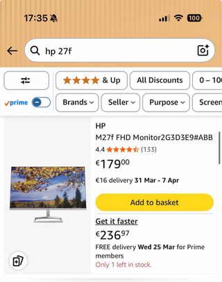 Monitor HP 27f (27 pulgadas)