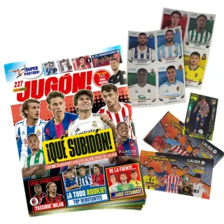 Revista Jugón! + Cromos Adrenalyn LaLiga