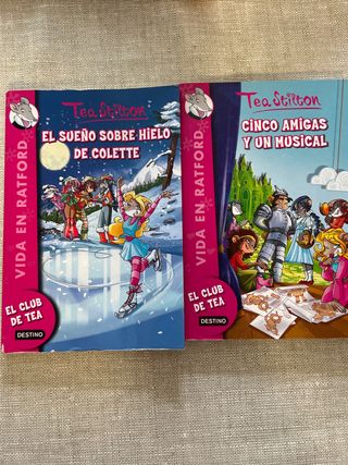 2 Libros Tea Stilton (Español)