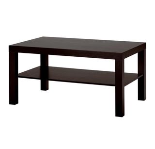 Mesa de centro negra 90x55cm