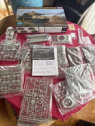 Maqueta Tanque Tiger II Henschel July-1945