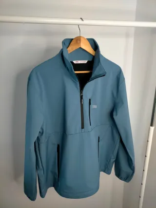 Chaqueta Técnica Zara, Azul- Unisex