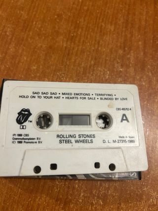 Casete Rolling Stones - Steel Wheels