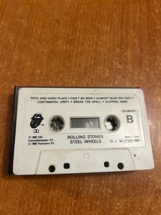 Casete Rolling Stones - Steel Wheels