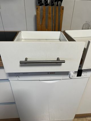 Puertas y cajones de Muebles Cocina Blancas URGE!!