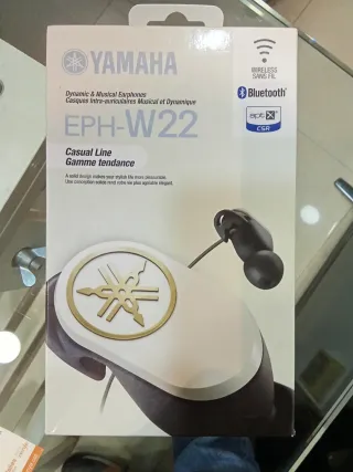 Auriculares Bluetooth Yamaha EPH-W22
