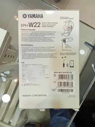 Auriculares Bluetooth Yamaha EPH-W22