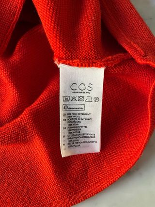 Maglione COS rosso taglia S