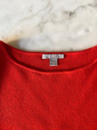 Maglione COS rosso taglia S