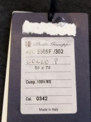 Sciarpa tubolare in cashmere Pin1876