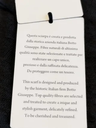 Sciarpa tubolare in cashmere Pin1876