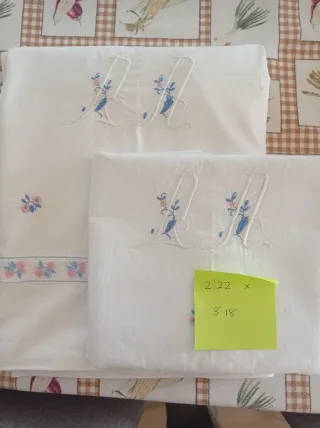 Juego de sábanas y funda de almohada