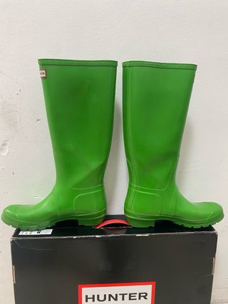 Botas de agua Hunter verdes