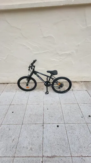 Bicicleta Rockrider Negra