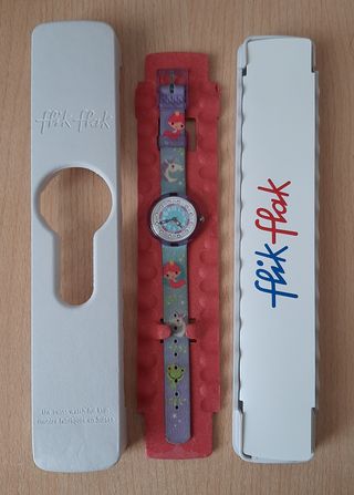 Reloj Infantil Swatch Flik Flak Unicornio Sirena