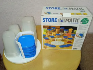 Pack Tupperware Storex + Báscula Jata
