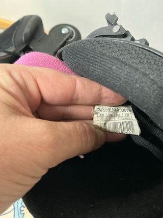 Patines en línea con protecciones y bolsa