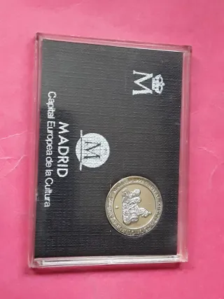 200 PESETAS PLATA 1992 FNMT MADRID CAPITAL EUROPEA