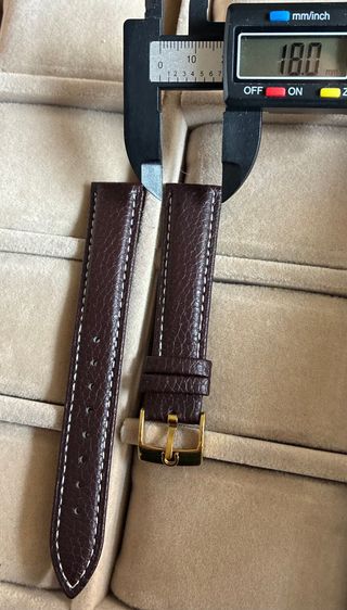 Correa 18mm en piel de becerro para reloj Omega