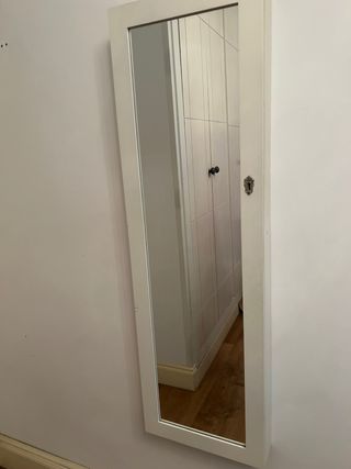 Espejo Joyero Blanco