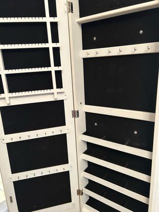 Espejo Joyero Blanco