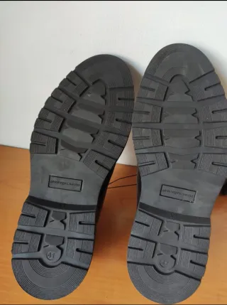 Zapatos Adolfo Dominguez Negros Nuevos