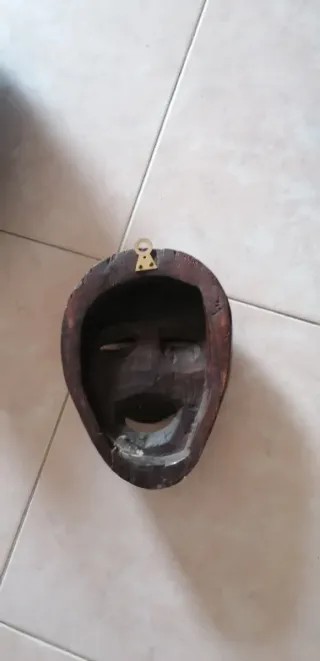 Maschera tribale in ebano