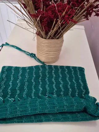 Top Fruncido Verde Brownie