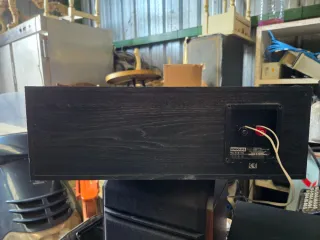 3 Altavoces B&W Central y Surround Negros