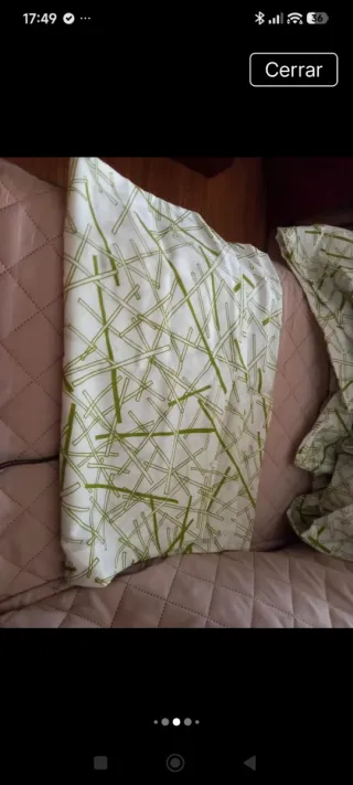 Funda nórdica y funda de cojín