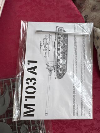 Maqueta Tanque M103A1 Takom 1/35