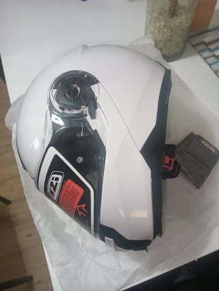 Casco Moto NZI Combi2 Blanco