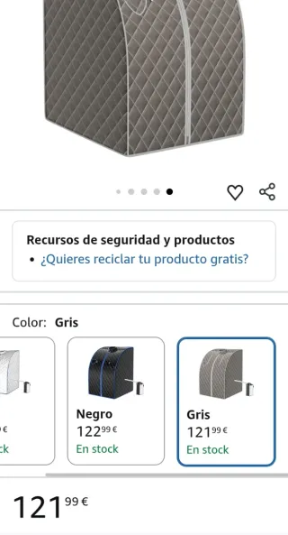 COSTWAY 3L Mini Sauna de Vapor para Casa