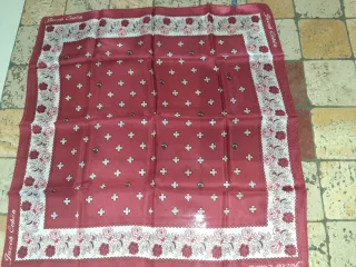Foulard Jacob Cohen seta vintage