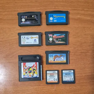 Pack de juegos Retro Game Boy GBA DS