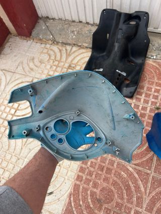 Conjunto Plásticos Jog RR Azul y Negro