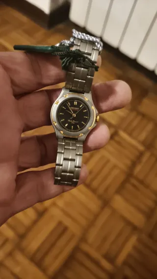 Orologio Orient Donna Titanio Oro Nero