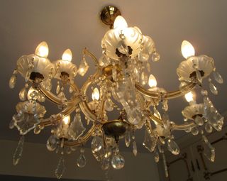 ¡URGE! Lámpara de techo estilo María Teresa c.1970