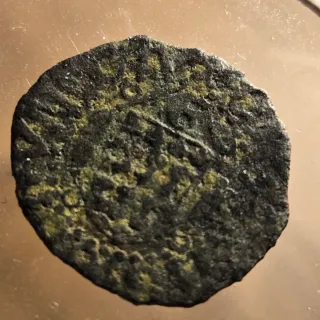 Moneda Medieval Girona Felipe I Siglo XVI
