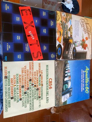 Lotes de Vinilos: Pop, Rock, Latino