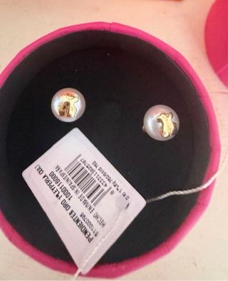 Pack Pendientes Oro 18k Nuevos