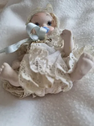 Bambola neonato Capodimonte