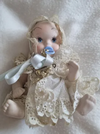 Bambola neonato Capodimonte