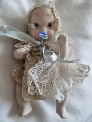 Bambola neonato Capodimonte