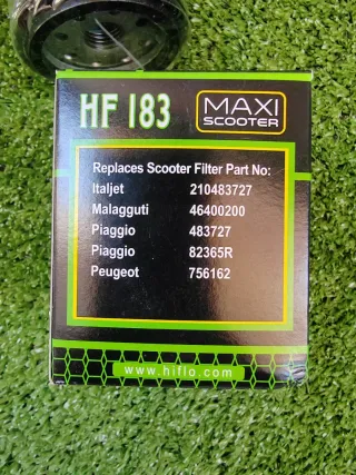 FILTRO DE ACEITE HIFLO HF183 PIAGGIO SCOOTER 125