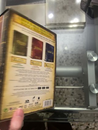 Triologia el señor de los anillos en dvd ver ext