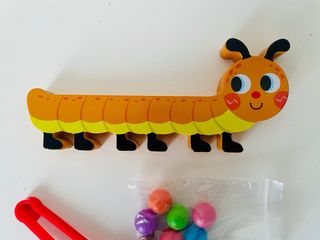 Juego Educativo Oruga Cuentas Colores