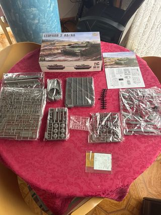 Maqueta Tanque Leopard 2 A5/A6 Border 1/35