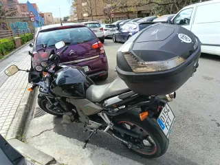 Kawasaki Z750S Naked Negra