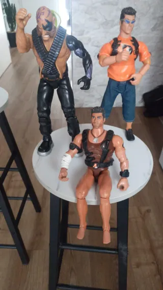 Lote 3 Figuras Action Man